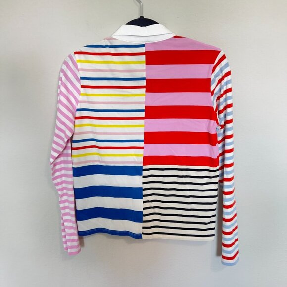 KULE The Patch Rugby Shirt in Bright Multi, Size XS - Picture 6 of 6